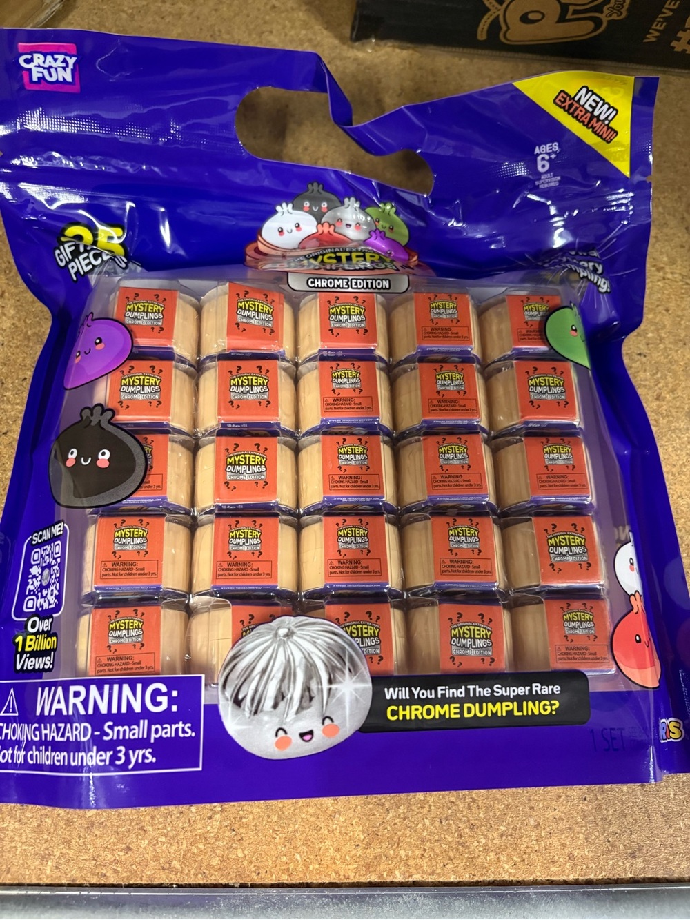 Mystery Dumplings Chrome Edition Party Blind Boxes - Purple